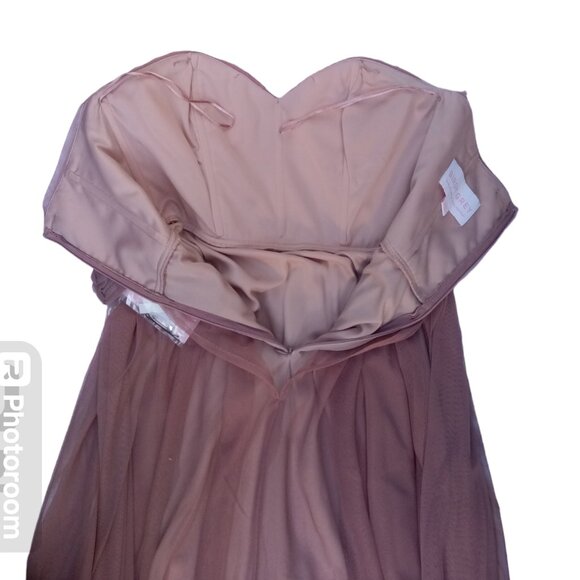 Birdy Grey "Christina" mauve versataille dress sz M NEW (BG7) - Picture 11 of 15